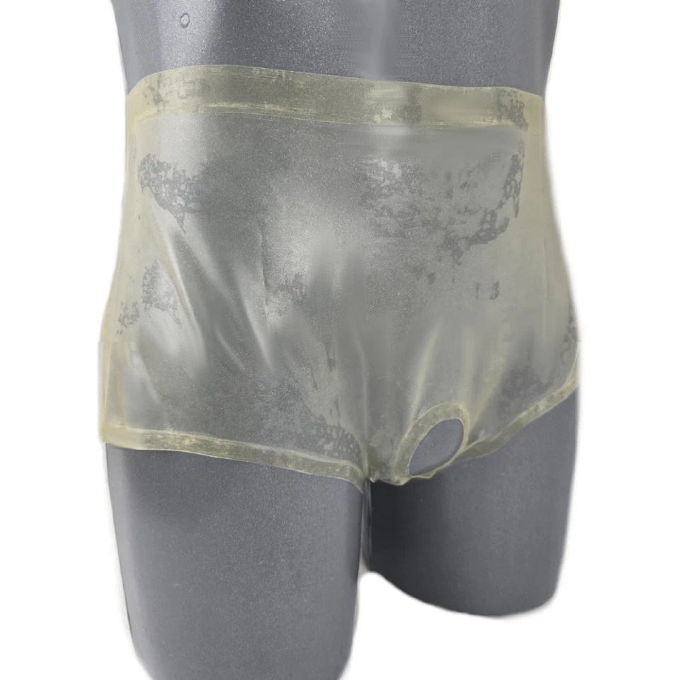 Latex Slip ouvert transparent (XL) - Bild 2 von 4