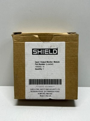 Shield S-A4045 Addressable Input Output Monitor Module Fire Alarm NEW