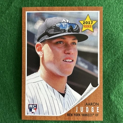 2017 Topps #TBT - 1962 Topps Rookie Star Design Card #22 AARON JUDGE  RC /1329
