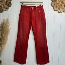 Free People jeans bootcut low rise cotton streetwear boho pants 30