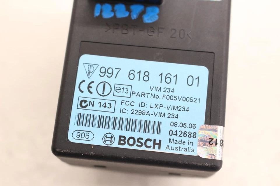 06-08 Porsche CAYMAN Engine Start Kit with Ignition and Control Modules - Image 2 of 4