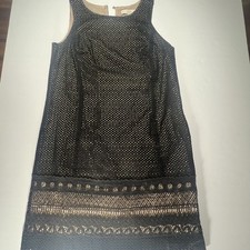 Ann Taylor Loft dress 12p black sleeveless