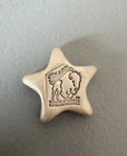 🔥Bison Bullion 1/2 ozt  Star .999 Fine Silver Hand Poured. Half Ozt
