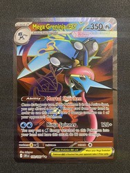 Mega Greninja EX 100/086 Chaos Rising Secret Rare Full Art