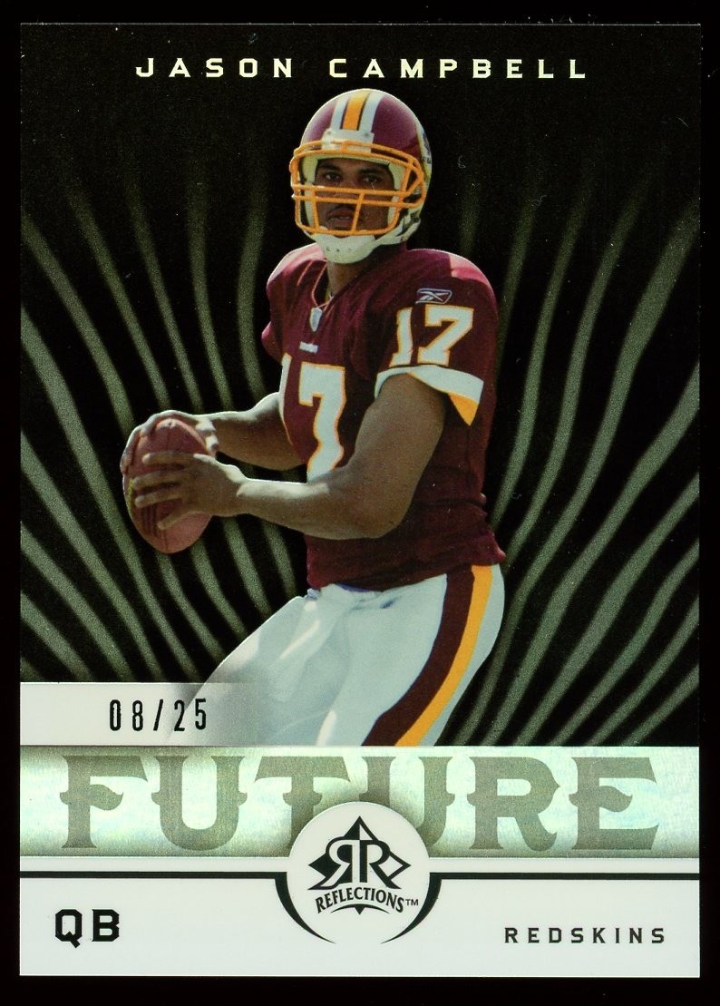 2005 Upper Deck Reflections Jason Campbell Black #/25 #279
