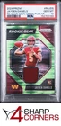 2024 PANINI PRIZM GEAR NEON GREEN PULSAR PRIZM #RGJDS JAYDEN DANIELS RC PSA 10