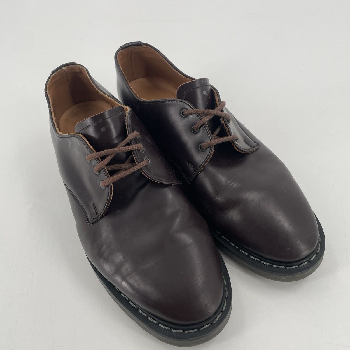 Solovair 3 Eye Gibson Leather Shoes - Mens Size US 11 (UK 10) | eBay