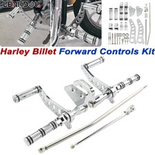 Controles delanteros estriberas para Dyna Super Glide Street Bob FXDB Low Rider FXDL