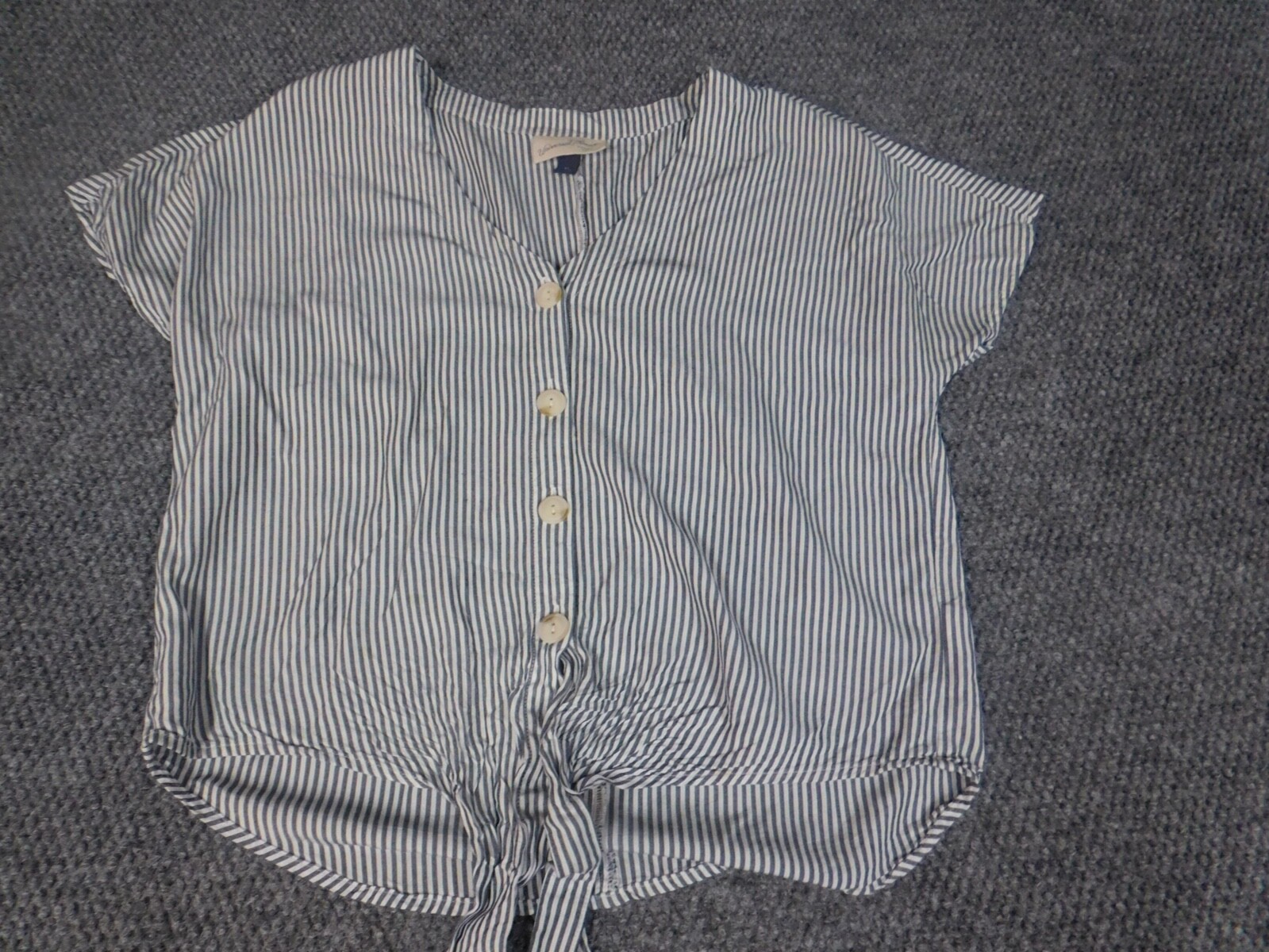 Universal Thread Womens Blouse Extra Small gray s… - image 3