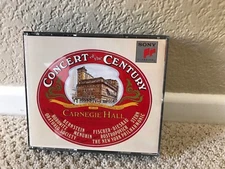 CONCERT OF THE CENTURY CELEBRATING CARNEGIE HALL 85TH 2 CD SET SONY SM2K 46743