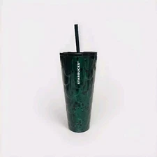 Starbucks Siren Green Scales Spotted 22/23 Tumbler Cup 24 OZ Venti