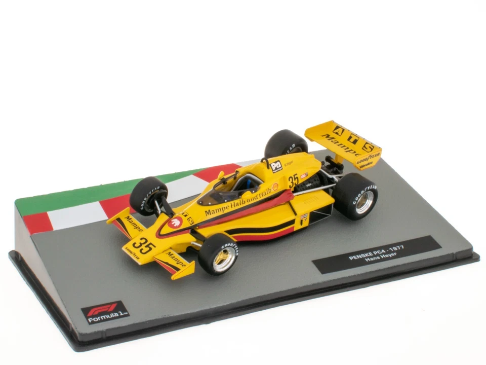 IXO PENSKE PC4 Hans Heyer 1977 - 1:43 F1 MINIATUR MODELLAUTO FD212