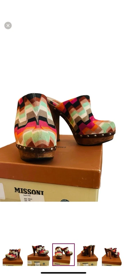 Zuecos Missoni Foto 3 de 4