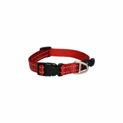 Rogz Utility Dog Collar - Side Release - Reflective Stitching - 10 Colours - Picture 8 of 11