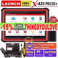 2025 LAUNCH X431 PRO3S+ PRO5 OBD2 Scanner Car Diagnostic Tool Key Programming