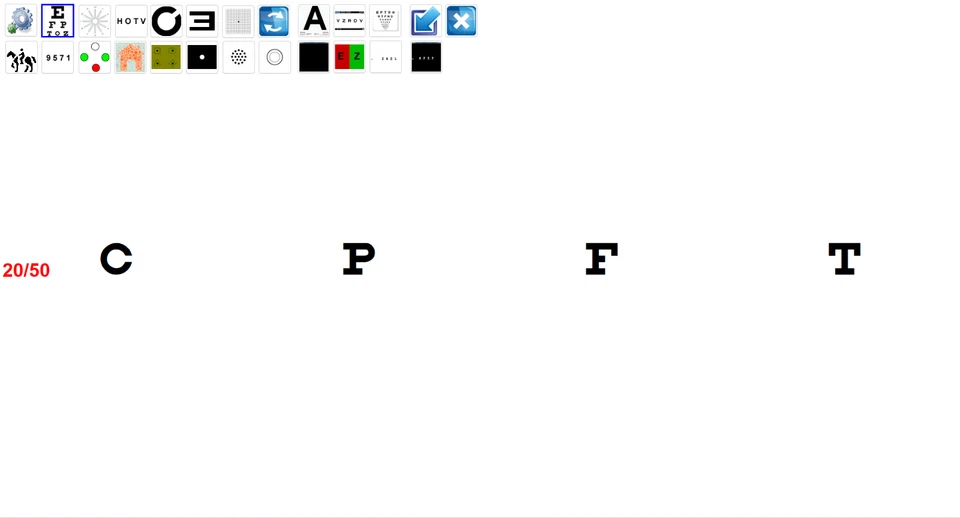 OptivisionChart Snellen Optotypes Ishihara Visual Acuity Software - Image 3 of 4