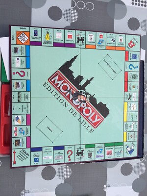 Monopoly Lille Édition Française Parker - Jeu Complet En Bon état
