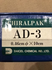 Brand New Daicel Chiral HPLC Column CHIRALPAK AD-3 100mm x 4.6mm 3um