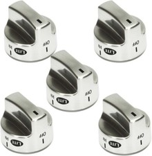 5Pcs 318282310 Kenmore Range Knob Plastic Material Compatible with Kenmore Gas C