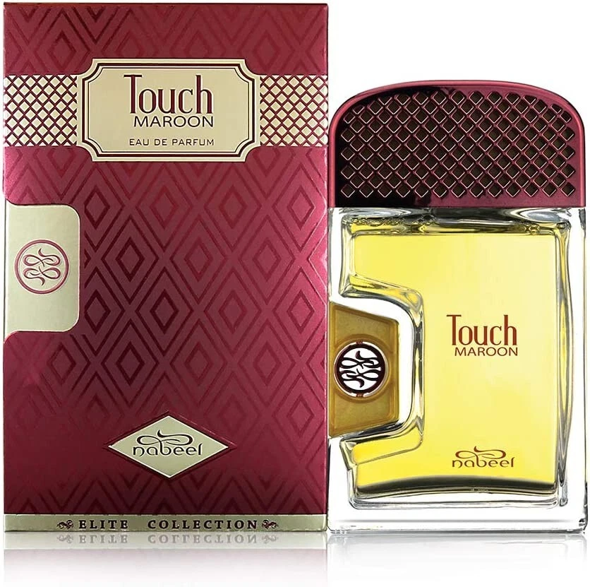 Nabeel Perfumes Touch Maroon Eau De Perfume For Unisex Free Shipping World Wide