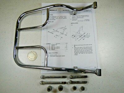 83 Honda CX650C CX400C Custom Hondaline Luggage Mini Rack Carrier CX650 ...