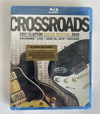 Eric Clapton: Crossroads Guitar Festival 2010 Blu-ray 2010 2-Disc Set New Sealed