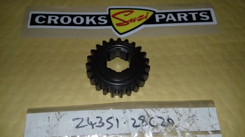 Nuevo de Lote Antiguo 24351-28C20 RM250 1989 a 1995 Genuino Suzuki 23T Quinta Transmisión - Imagen 4 de 6