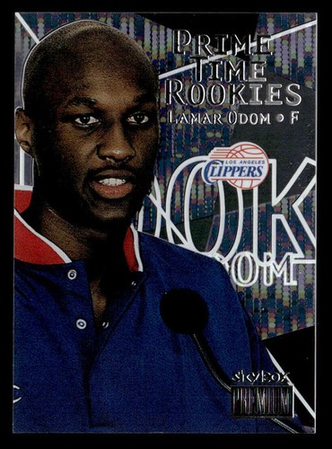 Lamar Odom #4 1999 Skybox Premium Prime Time Rookies card