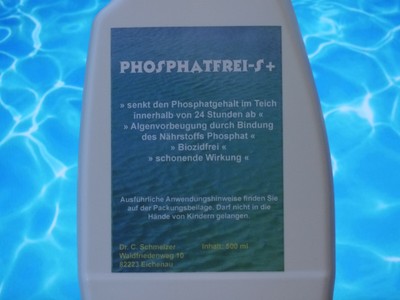 Phosphatfrei Phosphatentferner Phosphatbinder für Teiche bis 100.000 L