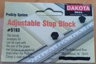 Dakota DKGS Progrip Track Adjustable Stop Block #5193 