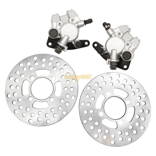 Front Brake Calipers Pads & Brake Rotors for Yamaha Blaster 200 YFS200 2003-2006 - Picture 2 of 4