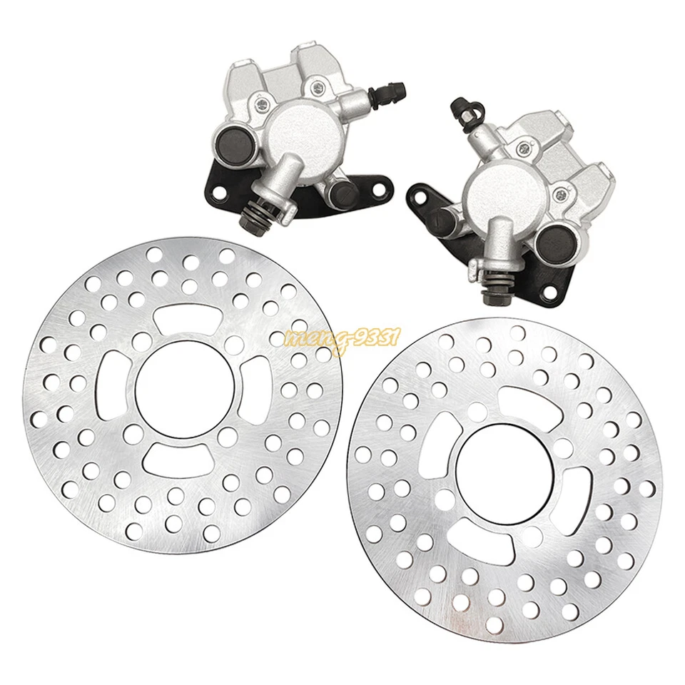 Pinzas de freno delanteras y rotores de freno para Yamaha Bear Tracker 250 YFM250X 2001-2004 Foto 2 de 4