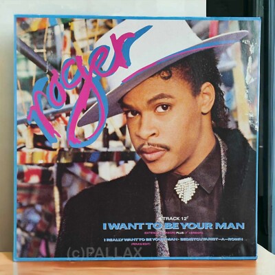 LP  ROGER - I WANT TO BE YOUR MAN MAXI-SINGLE / WEA 1987
