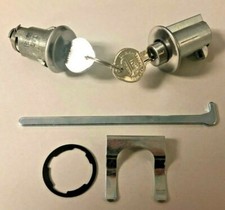 New 1962 Tempest Lemans Glove Compartment Trunk Lock Set- Original Gm Keys