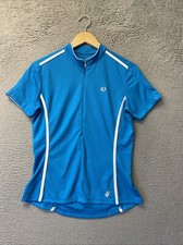 WOMEN'S PEARL IZUMI TURQUOISE BIKE CYCLING JERSEY SIZE L /126-14