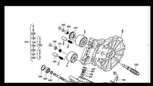 KUBOTA ZG20 ZG23 PARTS MANUAL -260pg w Diagrams for Mower Tractor Service Repair - 第 2/6 張圖片