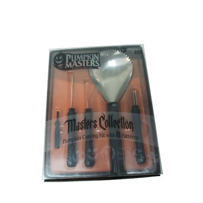 Pumpkin Masters Collection Pumpkin Carving Kit 8 Patterns