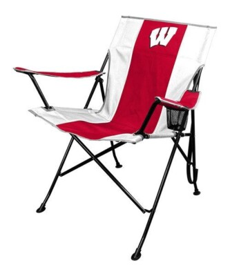 NCAA Wisconsin Badgers Tailgate Chair, NEW