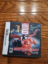 COMPLETE IN BOX Disney Big Hero 6 Battle in The Bay (Nintendo DS 2014) CIB Game 