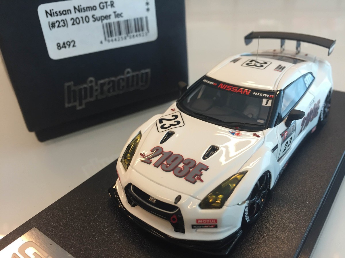 HPI Racing 1/43 - Nissan Nismo GT-R R35 (#23) 2010 Super Tec