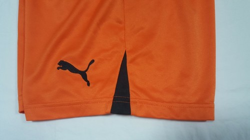 Puma Boys Youth Sports Gym Shorts Orange Team sports sz Small Orange - Picture 6 of 7
