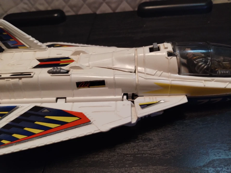 Avión Meteor y Driver M.A.S.K. de Colección con Ace Riker 1987 Kenner Ver detalles Foto 3 de 4