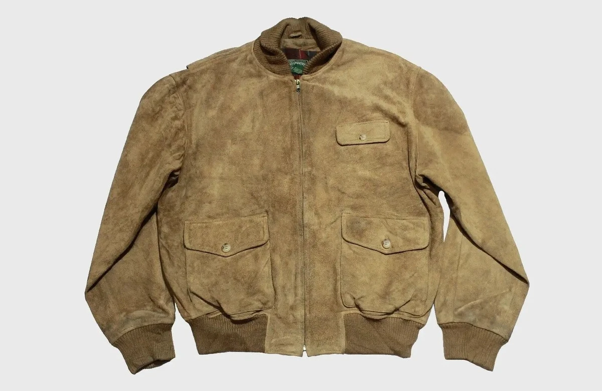 Polo Ralph Lauren Leather Vintage Outerwear Coats & Jackets for