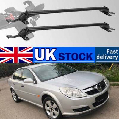 Pair Top Roof Rack Cross Bars Luggage Carrier For Vauxhall Vectra