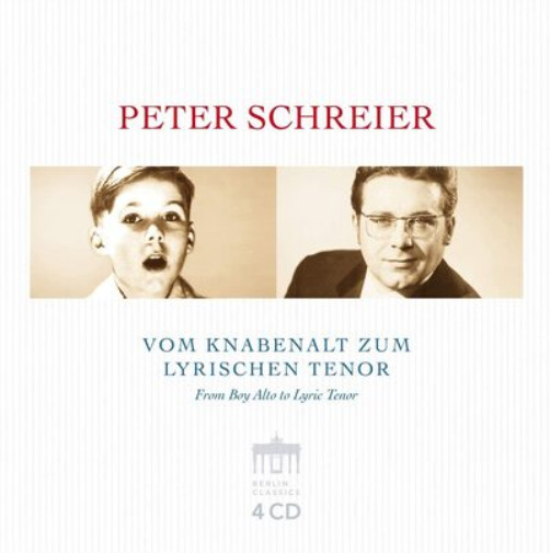Peter Schreier Vom Knabenalt Zum Lyrischen Tenor (cd) Box Set (us