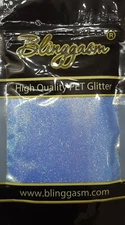 FLUORESCENT SOLVENT RESISTANT GLITTER  3.5 OZ BY WEIGHT #8 FC337