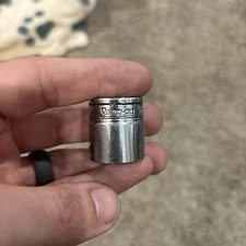 Snap On 3/8" Drive 13/16" 6PT Shallow Chrome Socket FS261
