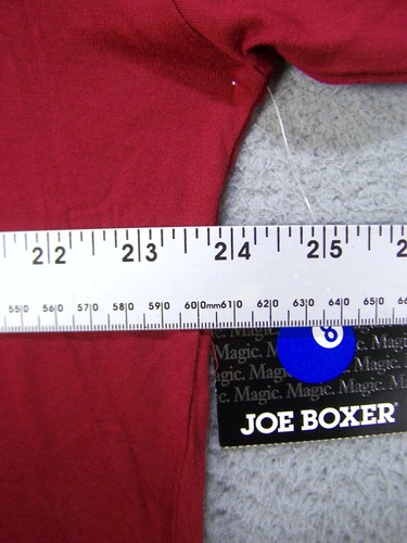 Penguin Shirt Adult Medium Red Graphic Snow Keeping it Cool Beach Joe Boxer Mens - Picture 9 of 10