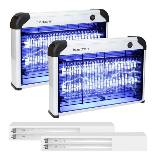 Fly Killer Bug Zapper, Electric 2400V, 20W UV Insect Killer Electric, Fly