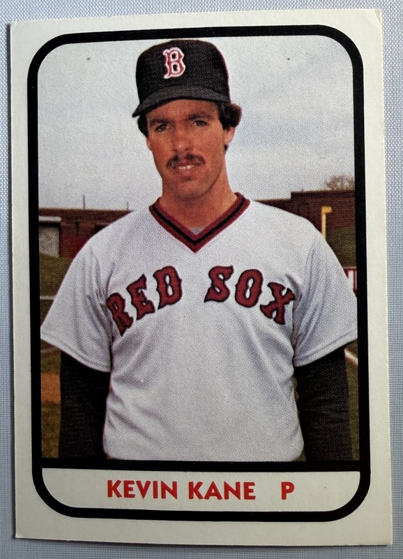 1981 TCMA Bristol Red Sox #3 KEVIN KANE Hawai'i EX+
